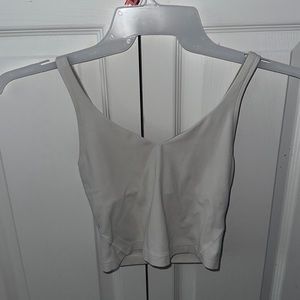 White lulu lemon align tank!